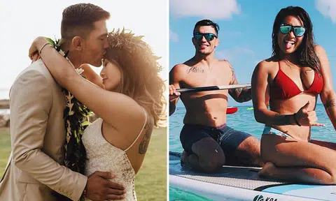Angela Lee marries Brazilian jiu-jitsu fighter in Hawaii after he proposed at Botanic Gardens