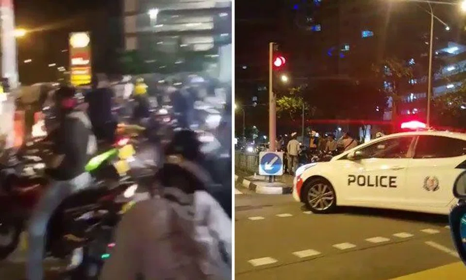 Police responds to Stomp about large group of motorcyclists who congregated at Punggol
