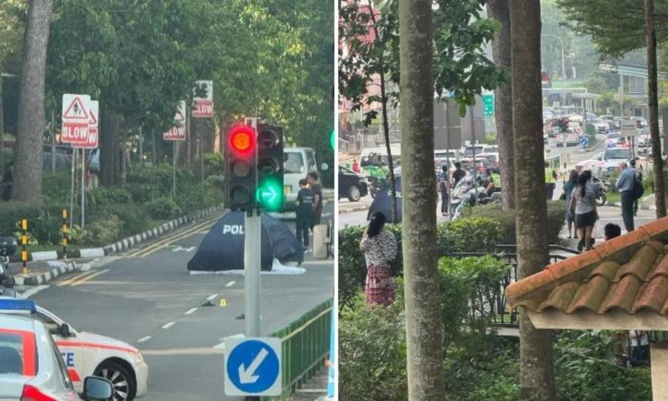 Elderly pedestrian killed by minibus in Holland Village, 74-year-old driver arrested