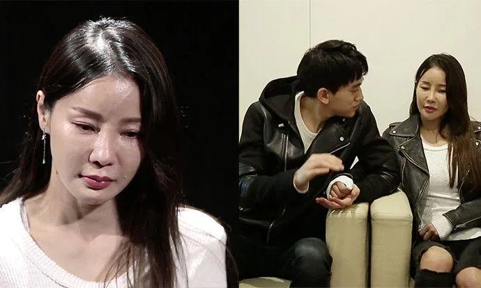 Singer, 46, apologises to her 29-year-old husband for her low chances ...