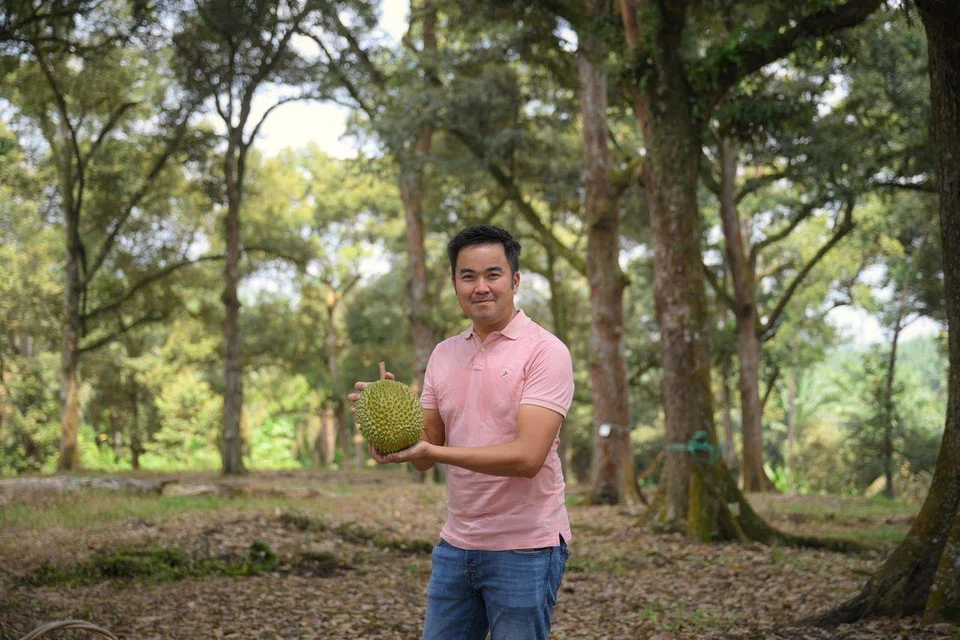 Mr Chin Kuan Voon is the third-generation owner of VS Farms.