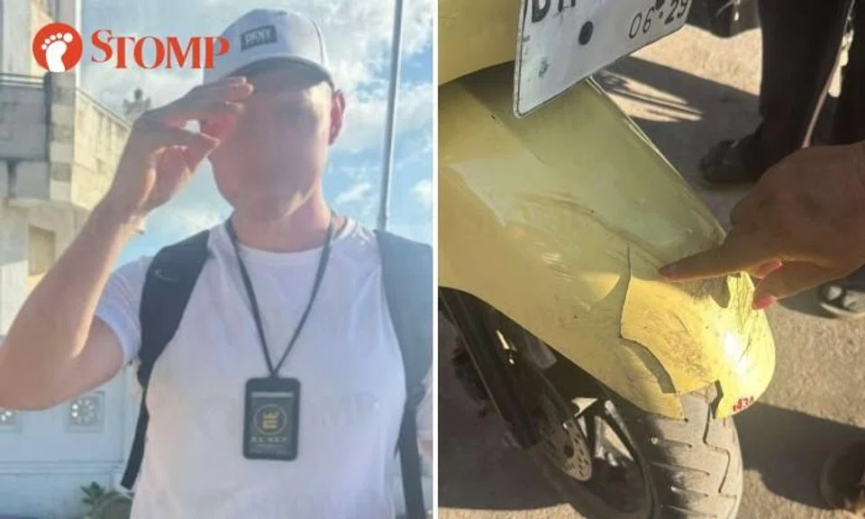 Tourist in Bali promised to pay Stomper for damaging her scooter in accident but then blocks her number