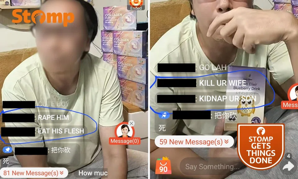 Shopee suspends user over live stream threats