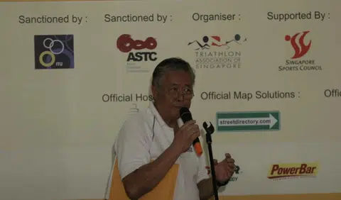 Alec Kuok, who was the first president of the Triathlon Association of Singapore, was seen as the founding father of the sport here.