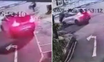 A cyclist was taken unconscious to Tan Tock Seng Hospital after an accident with a car along Balestier Road on May 25.