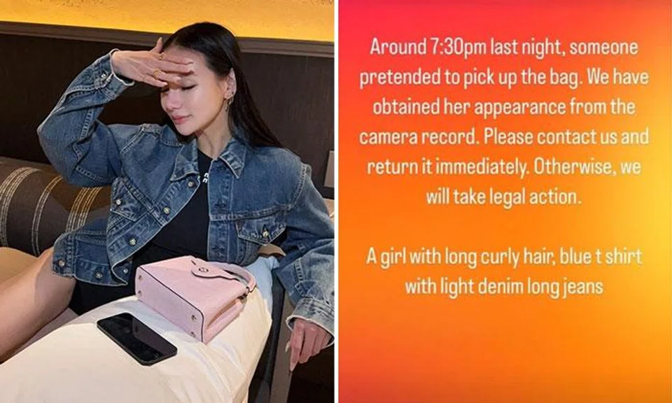 kim lim looking for fake buyer who stole her designer bag