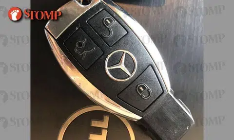 Please help to find Merc key that I lost during a staycation for my son's birthday
