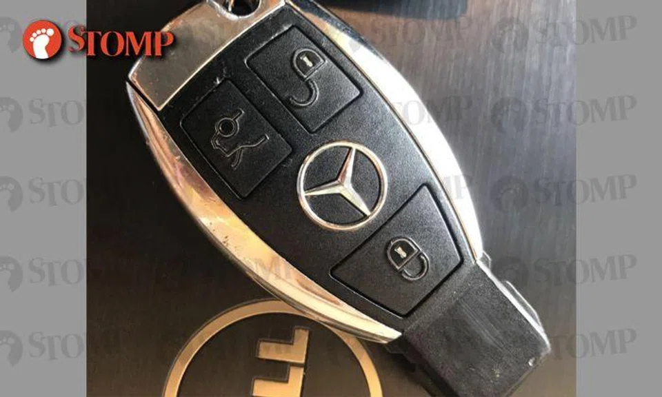 Please help to find Merc key that I lost during a staycation for my son's birthday