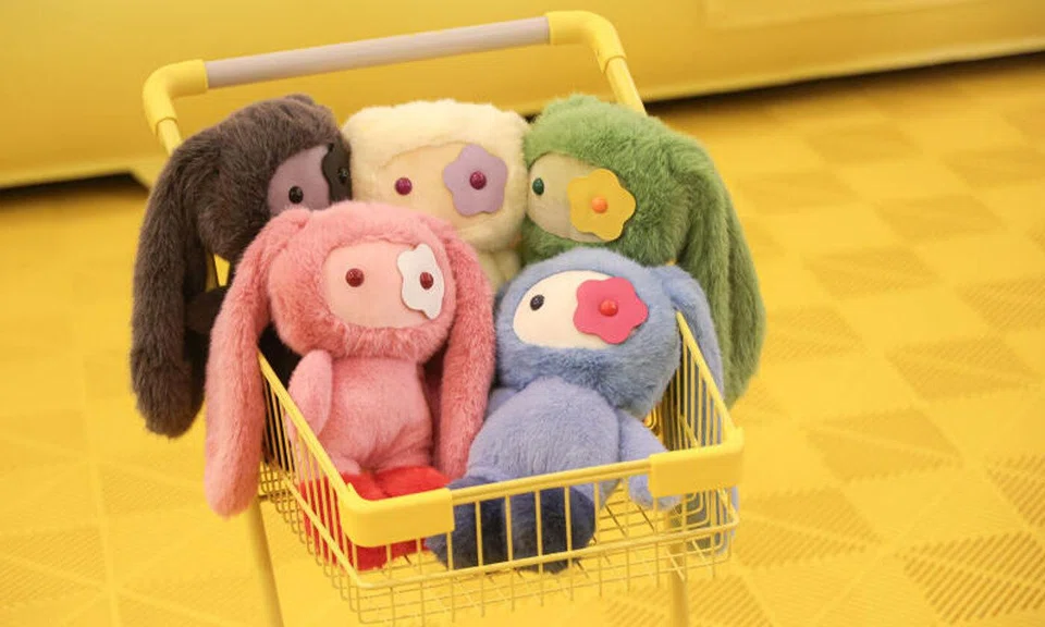 Juju plushies by Australian contemporary artist Cj Hendry.
