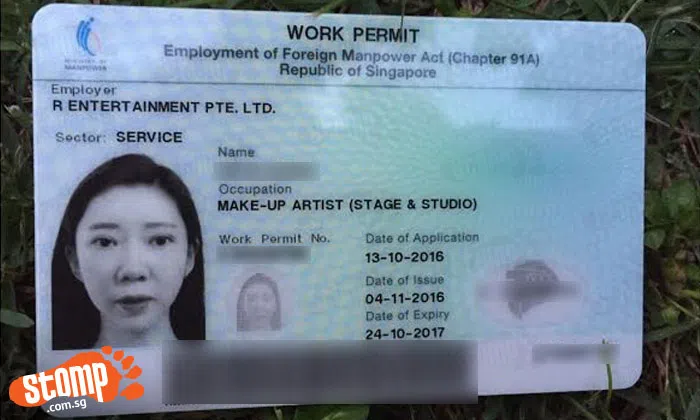Is this work permit yours? It was found on the back seat of a taxi | STOMP