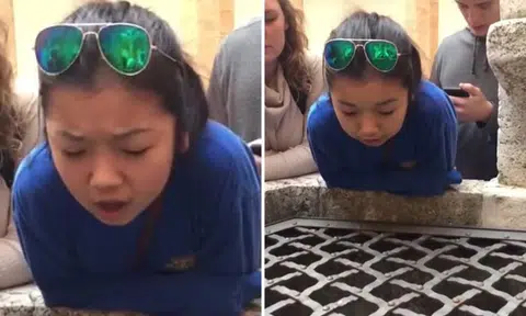 What this 17-year-old student did at a well in Italy will seriously give you the chills