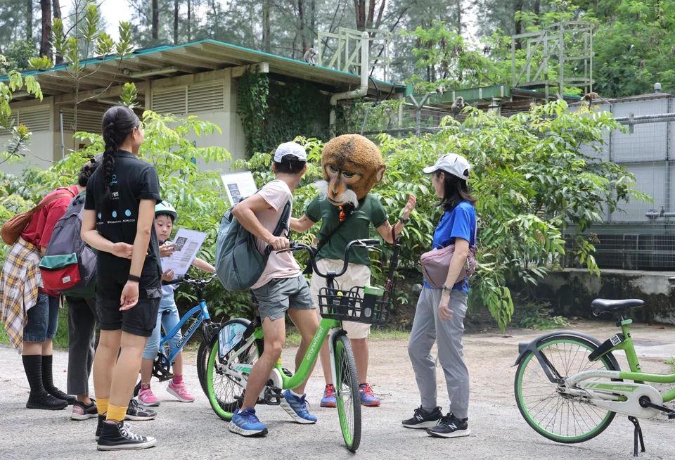 An outreach event on Coney Island by Acres and the Jane Goodall Institute (Singapore) in March.