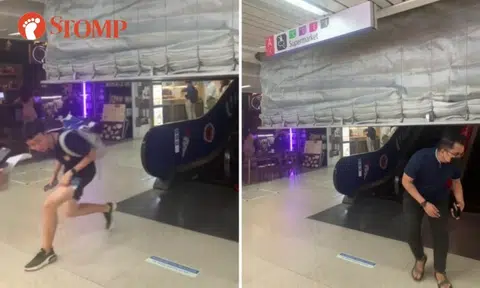 Many run like they're fleeing Korean zombies when fire alarm rings at NUH Medical Centre, says Stomper