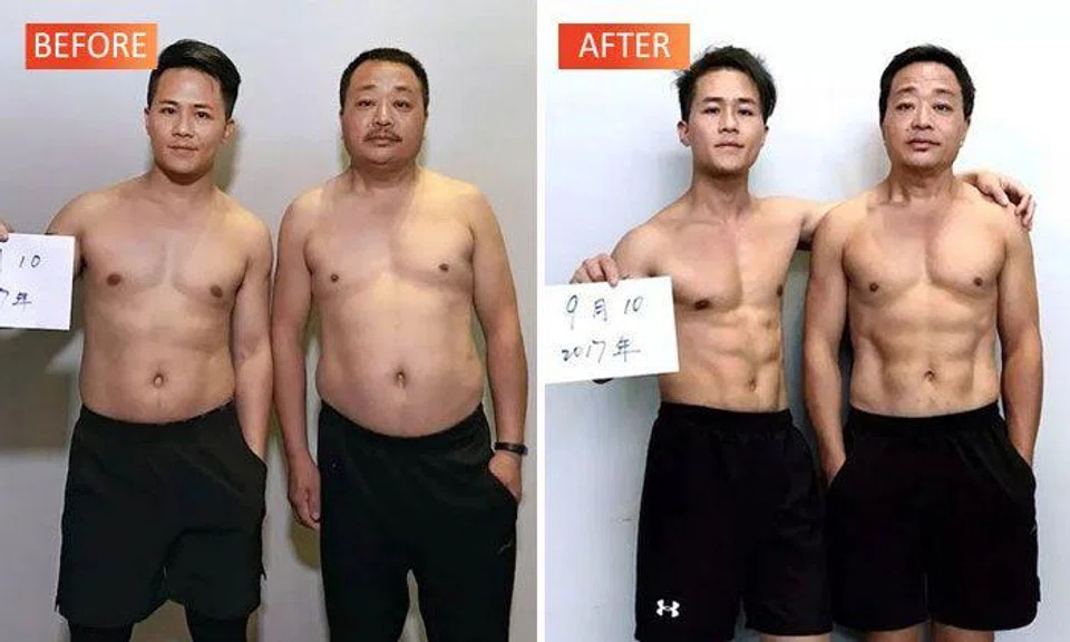 Man in China gains 10kg to help father lose weight