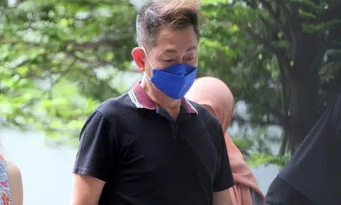 Louiis Ignatius Tan Puay Meng had earlier pleaded guilty to one count of misappropriating the money. ST PHOTO: KELVIN CHNG