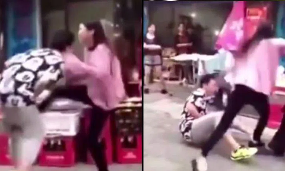 Ouch! Chinese woman kicks BF's testicles 9 times after he refuses to buy her fruits