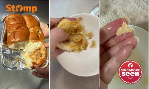 Woman allegedly finds paper in pork floss bun bought from Taman Jurong bakery