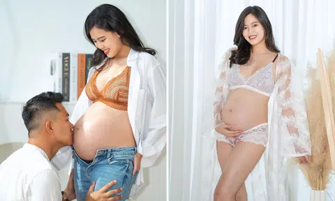 Actress Kimberly Chia shares photos of baby bump from lingerie shoot