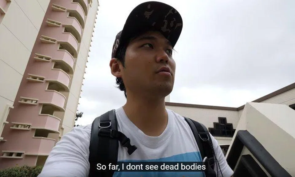 Japanese vlogger visits Yishun -- which he describes as 'Singapore's most dangerous area'