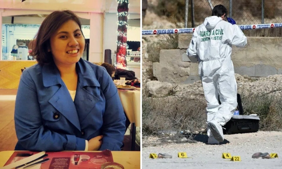 The body of 39-year-old missing Singaporean woman Audrey Fang Dirou was found with stab wounds, according to Spanish media.