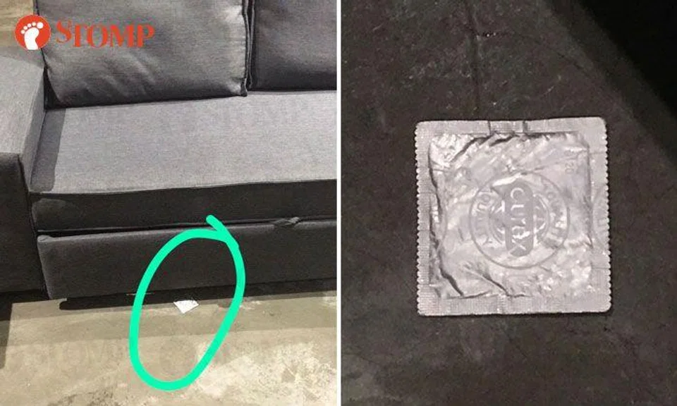 Did you leave a condom at HipVan? They want to return it -- with $50 voucher