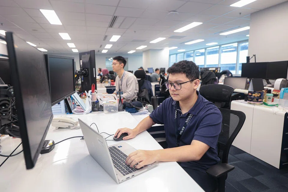 Special Constable (SC) Irfan Daniyal Mohammad Shaarin, 21, likened scouring social media for scam activity to being a hunter in a jungle.