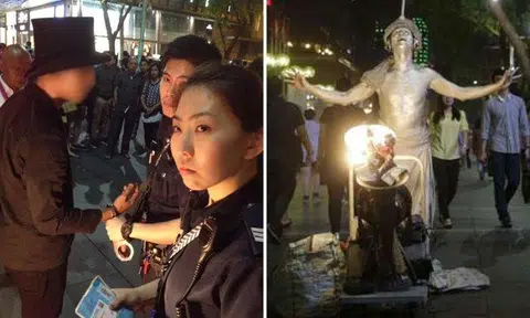 Orchard Road busker released, says run-in with Police is 'misunderstanding'