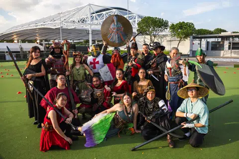 Joining the official street cast for the event are members from the live-action role-playing group Larp Singapore Community and indie production team The Seven Seas of Sage.