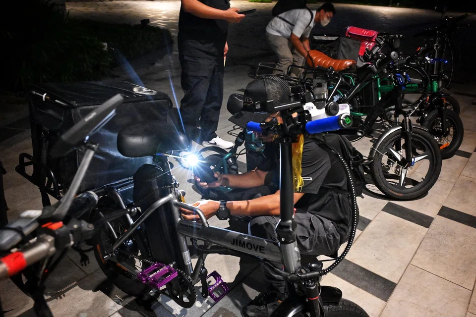 Active mobility vehicles seized
