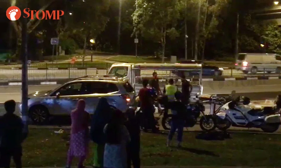Motorcyclist and pillion rider taken to hospital after accident with ...