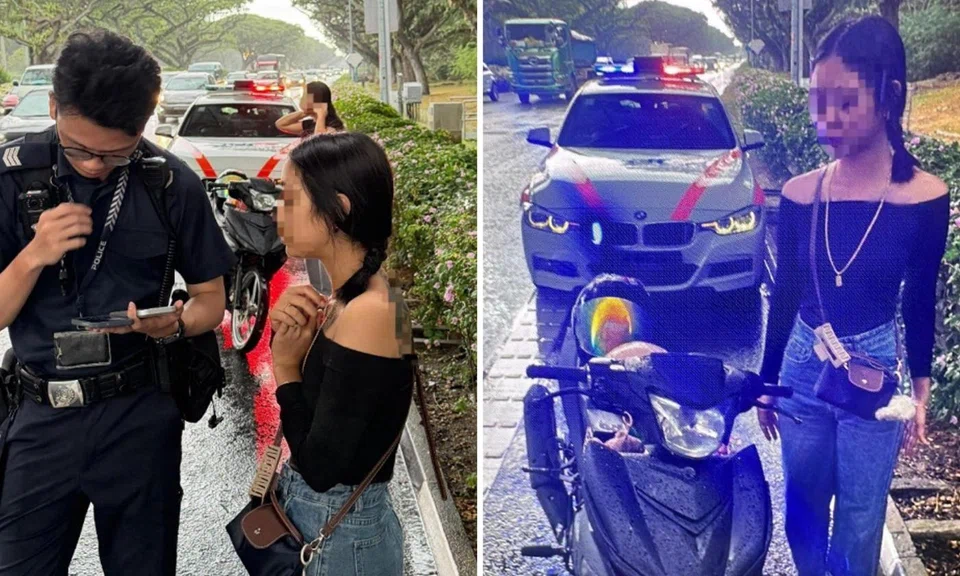 Girl, 16, under investigation for using deregistered motorcycle without licence, had teenage pillion rider