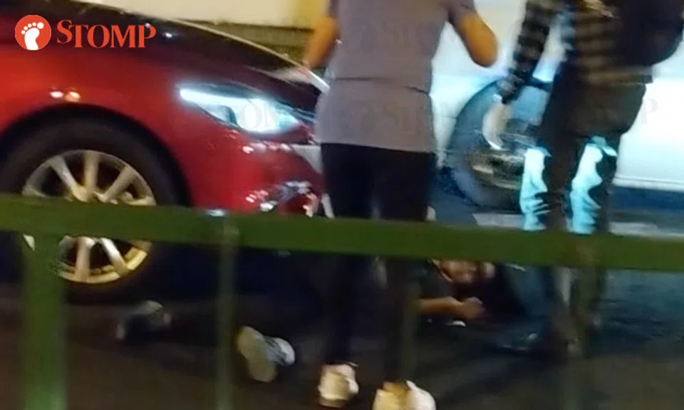 Woman injured after getting knocked down by car at Simei | STOMP
