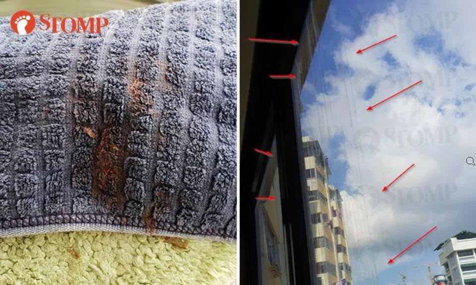 Toa Payoh resident finds neighbourly gift of vomit and litter on his windows, ledge