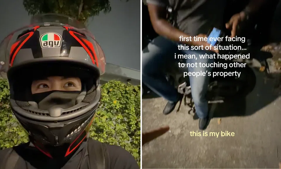 biker, stranger on motorcycle, bike etiquette