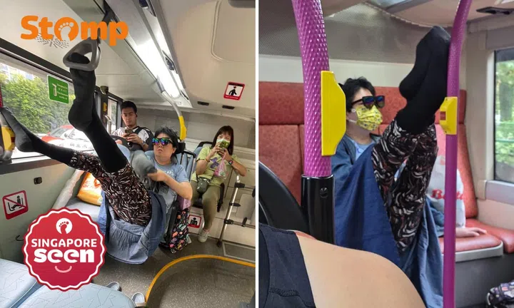 Iconic commuter seen performing 'acrobatics' again by 2 Stompers, but bus drivers have given up
