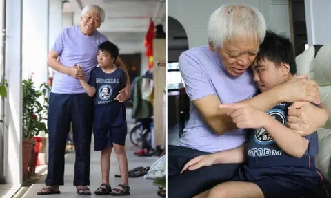 Mr Ben Phua with son Zai Quan