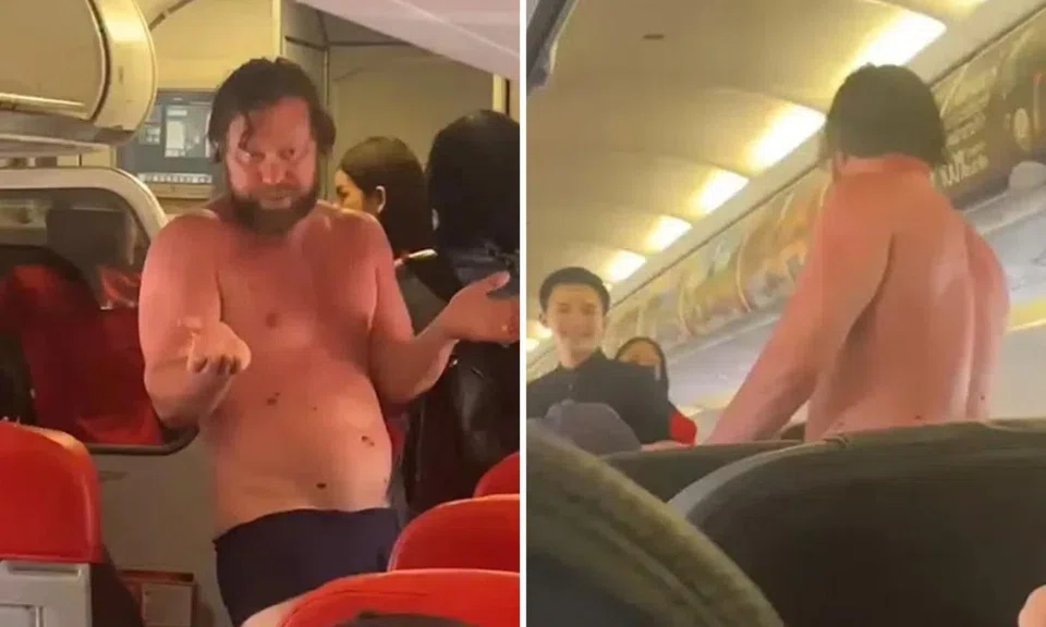 drunk on flight