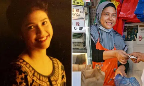 She gave up glamorous life as SIA stewardess to sell nasi lemak at hawker stall