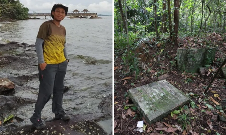 Madam Melita Dollah was posing for photos in front of a concrete slab in a forested area along Upper Bukit Timah Road when it broke into two and fell on top of her.