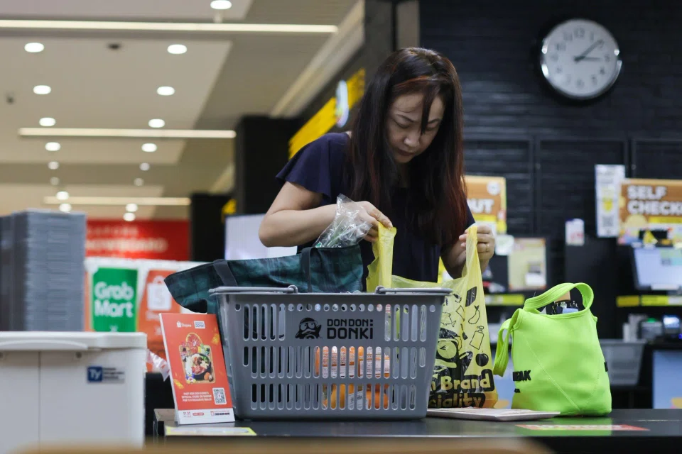 Don Don Donki, which has 17 outlets locally, previously stopped the sale of plastic bags on Oct 1, 2024.