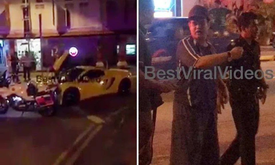 Man believed to be DJ's son charged with driving McLaren without licence, insurance and permission of owner