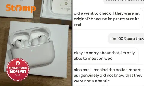 scammed with fake airpods
