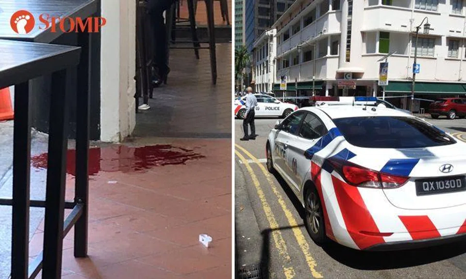 Suspect in Boon Tat St fatal stabbing: 'Don't help him. He's my son-in-law. Let him die'