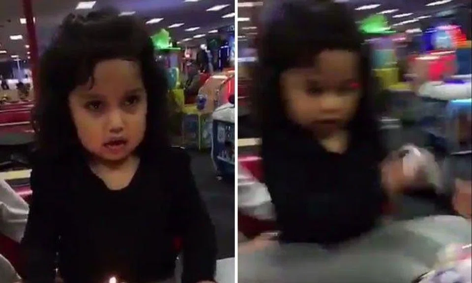 Girl ruins her own birthday by throwing cake on the floor: Mum claims it is due to "too much attention"