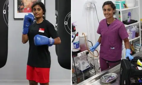 National boxer works as embalmer at 3 funeral homes to support herself after breaking $130k bond