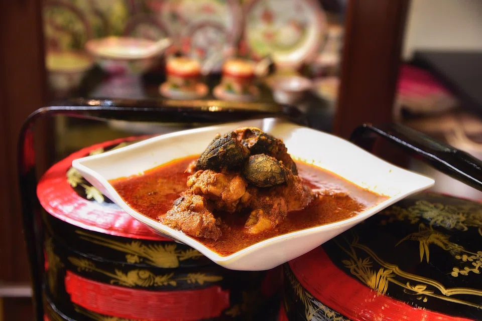 Ayam Buah Keluak from Guan Hoe Soon.