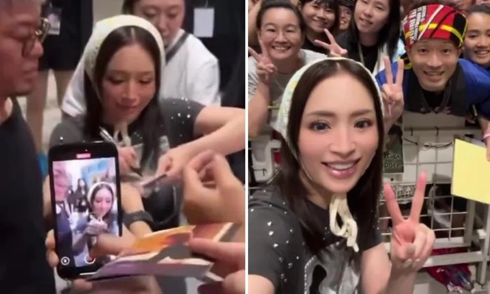 Ayumi Hamasaki in Singapore