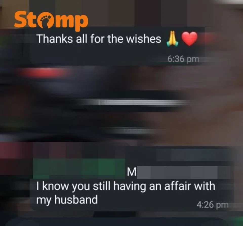 colleague’s wife, harassment