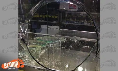 Bukit Panjang shop gets broken into twice in 3 nights: Glass display 'nicely cut' this time