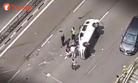Man and two teens taken to hospital after accident along Farrer Road